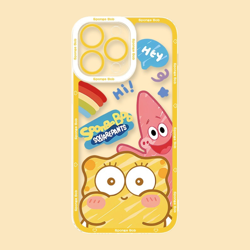 海綿寶寶天使眼透明防摔軟殼-ZUIHANG SHOP