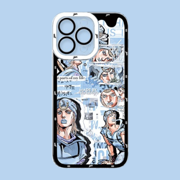 JOJO的奇妙冒險天使眼透明防摔軟殼