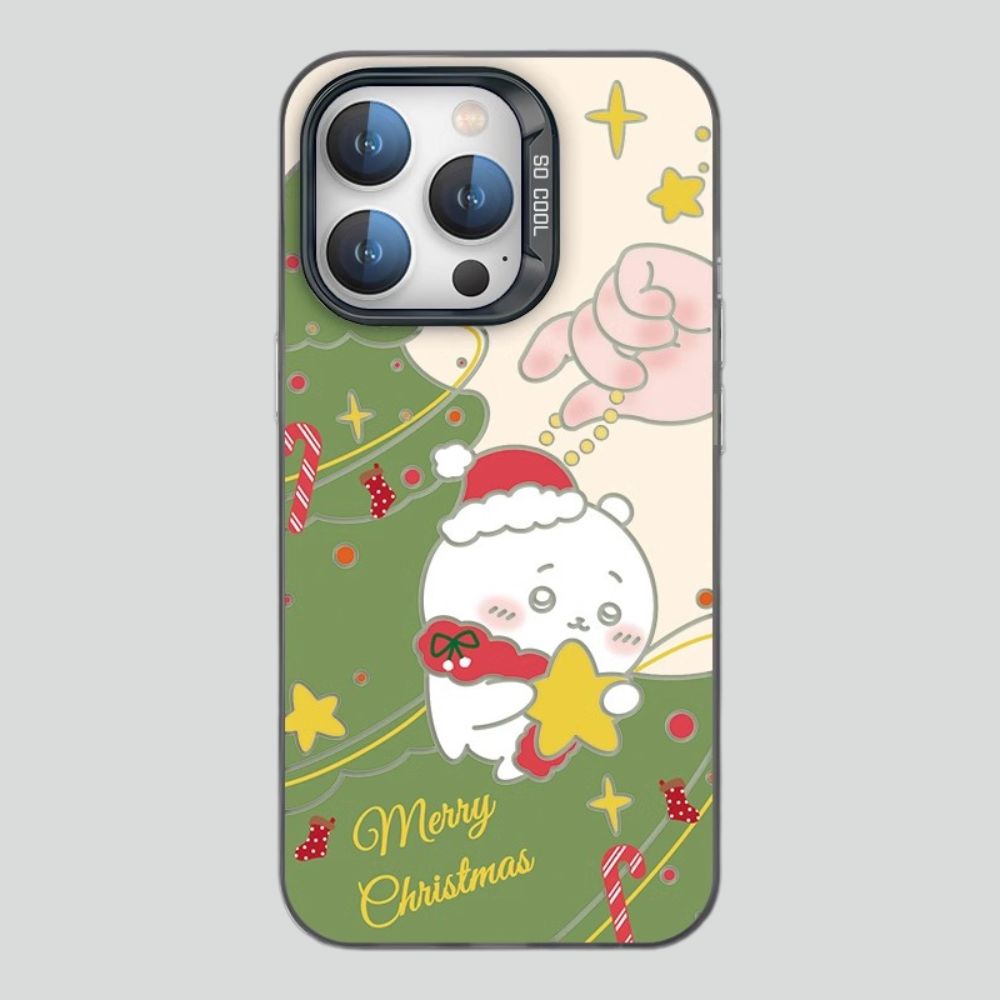 吉伊卡哇彩銀防摔手機殼-CASEZONE