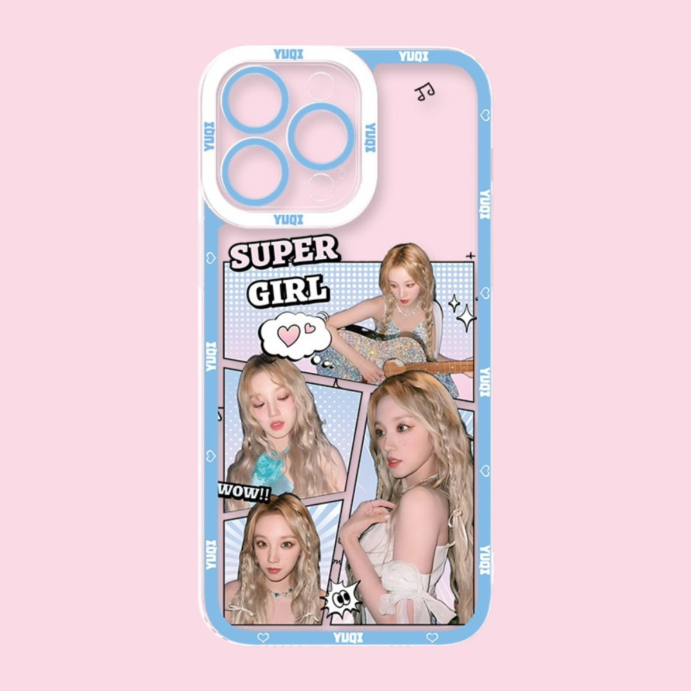 (G)I-DLE透明防摔手機殼-CASEZONE