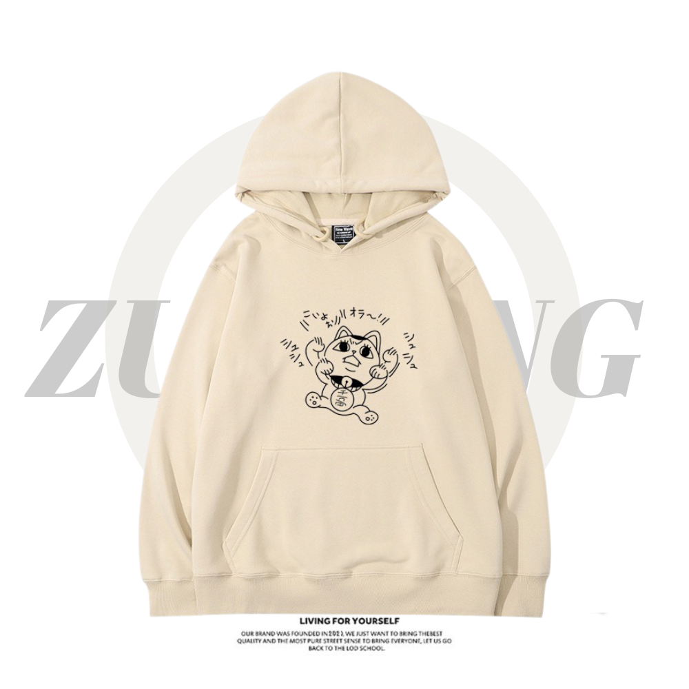 膽大黨新款 親子情侶男女款連帽衛衣-CASEZONE