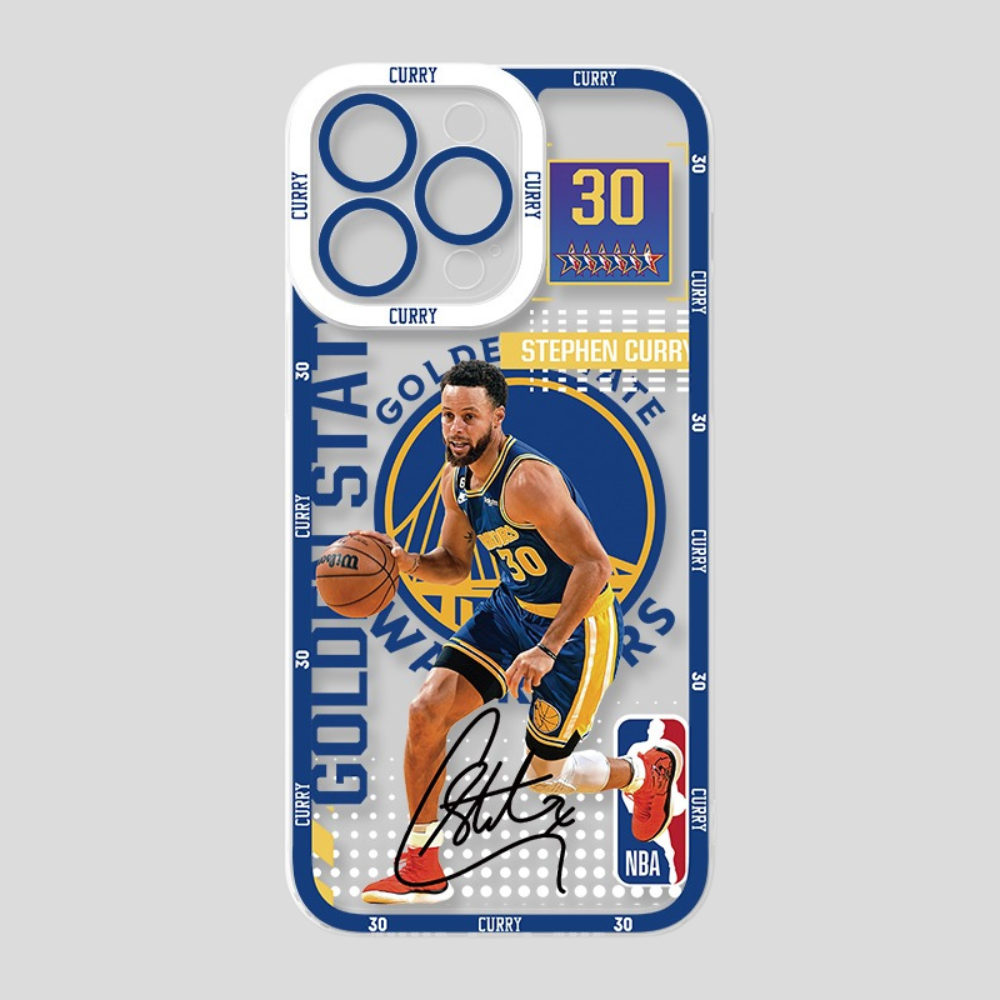 NBA球星透明防摔軟殼-CASEZONE