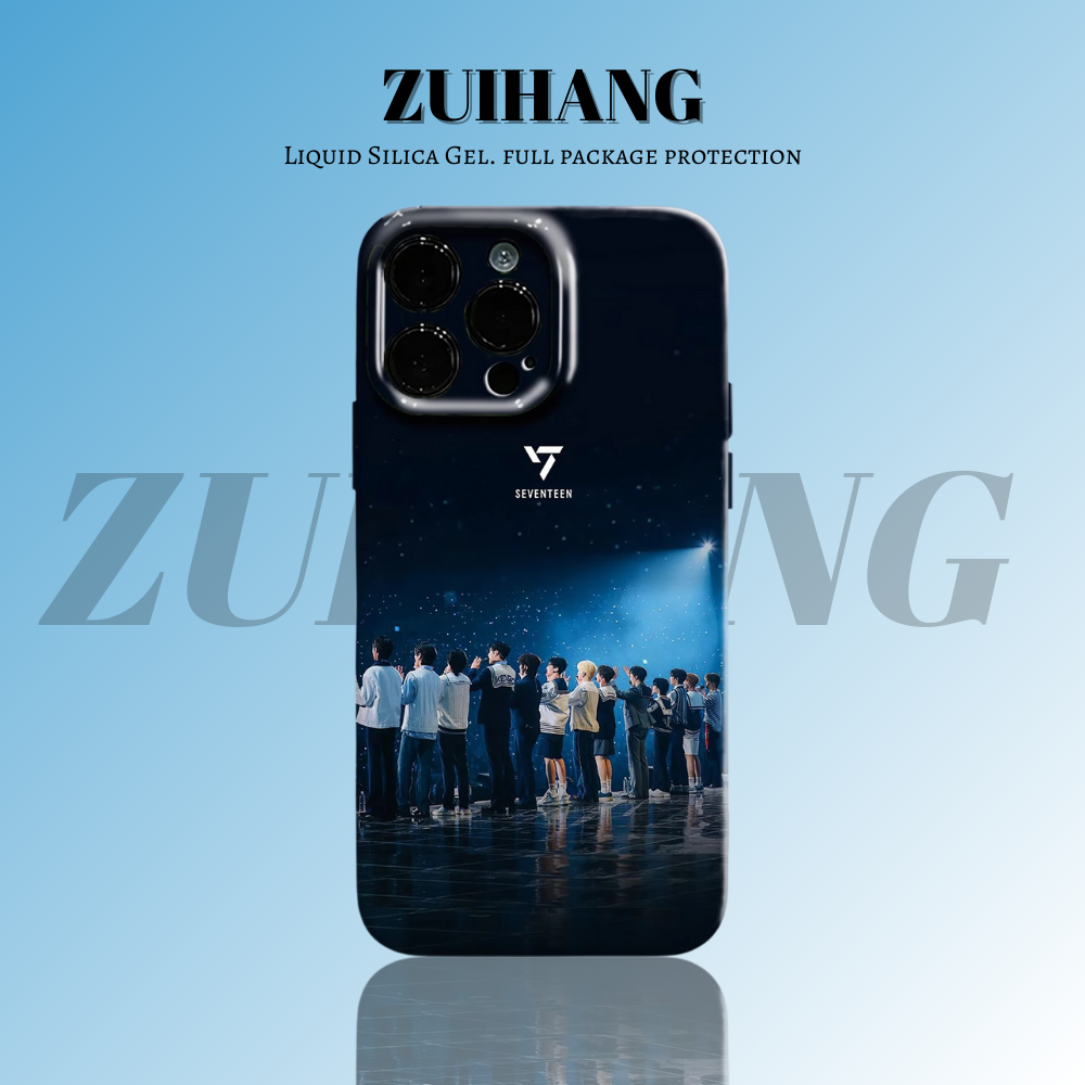 Seventeen高清彩繪全包防摔菲林殼-CASEZONE