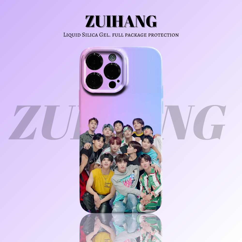 Seventeen高清彩繪全包防摔菲林殼-CASEZONE