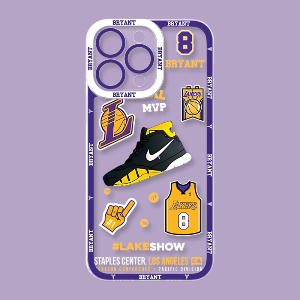 NBA球星透明防摔軟殼-CASEZONE