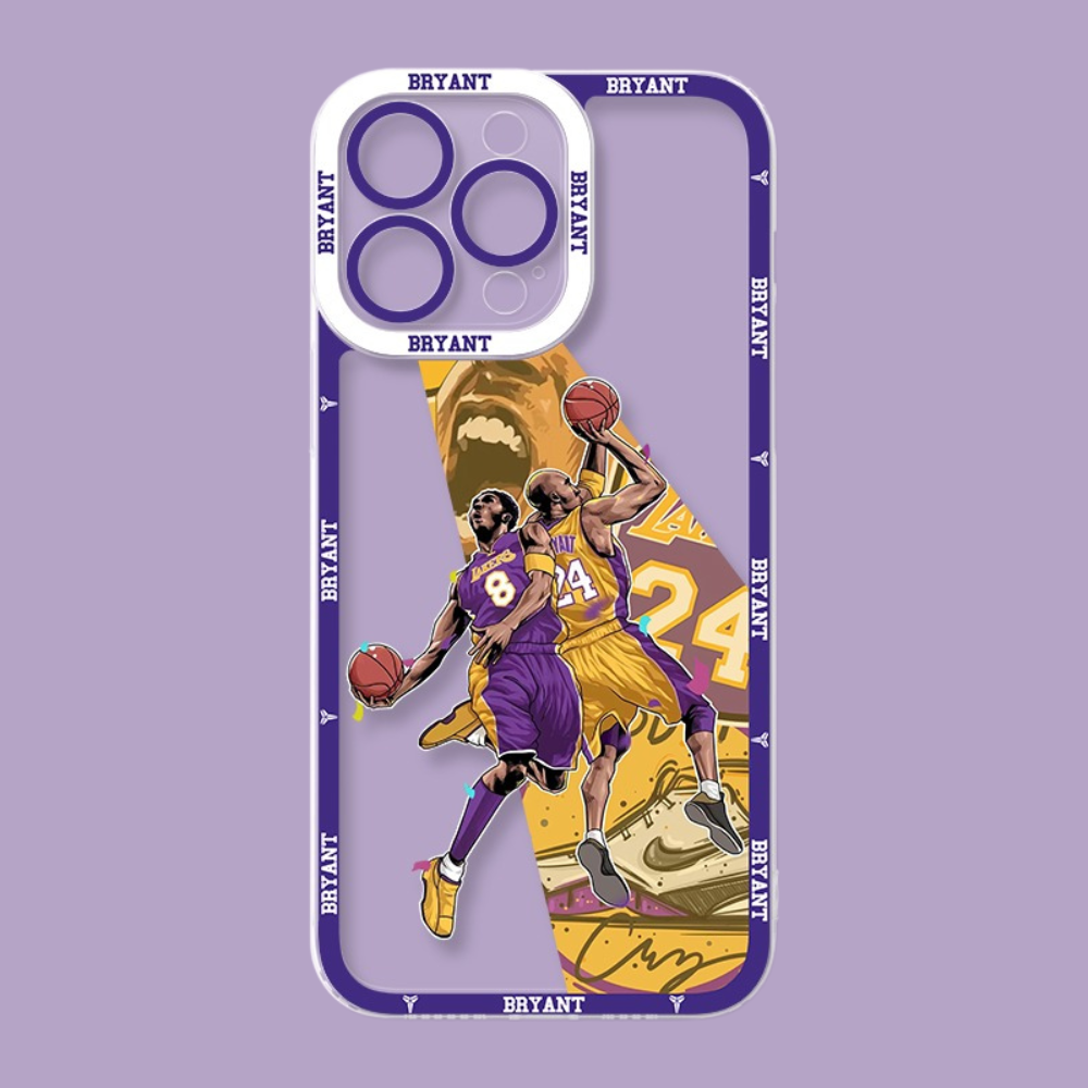 NBA球星透明防摔軟殼-CASEZONE