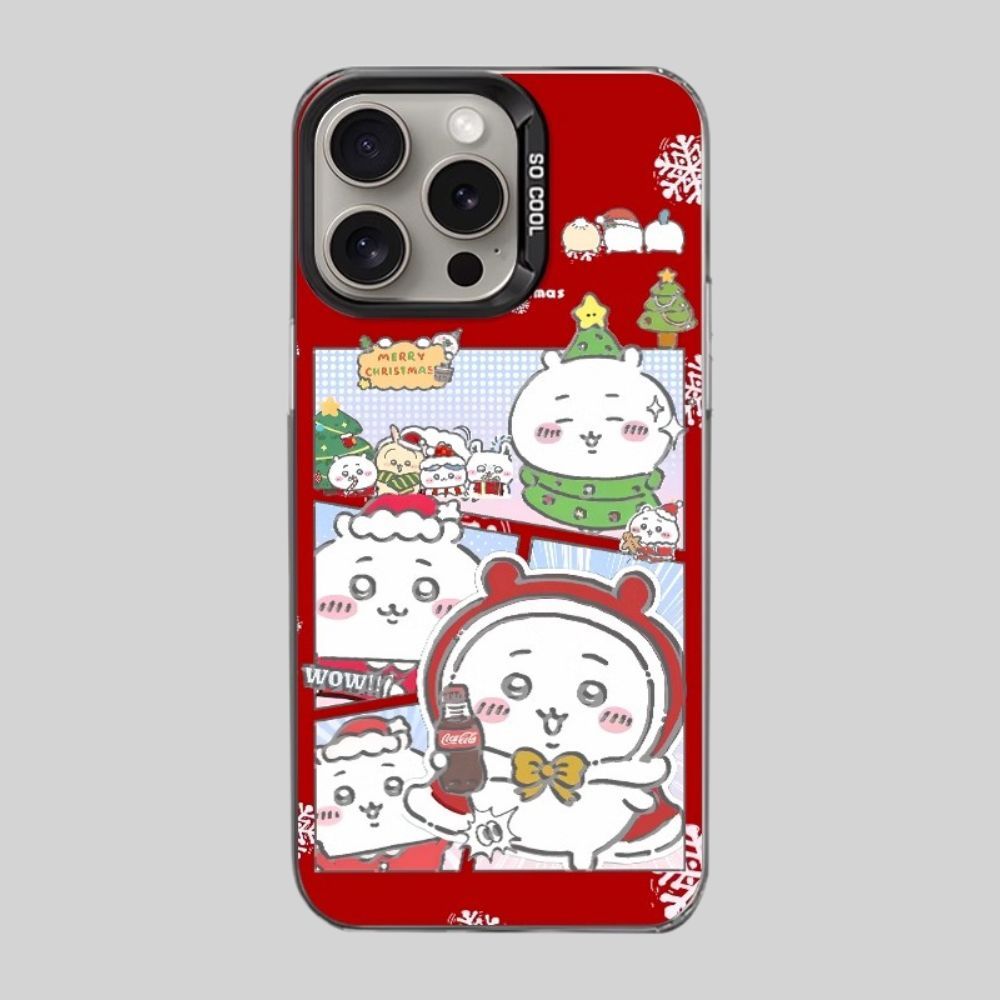 吉伊卡哇彩銀防摔手機殼-CASEZONE