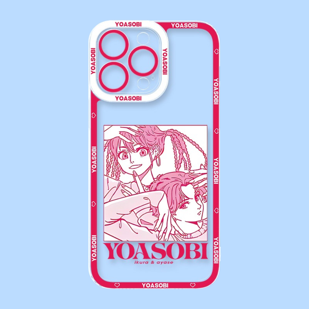 Yoasobi天使眼透明防摔軟殼-CASEZONE