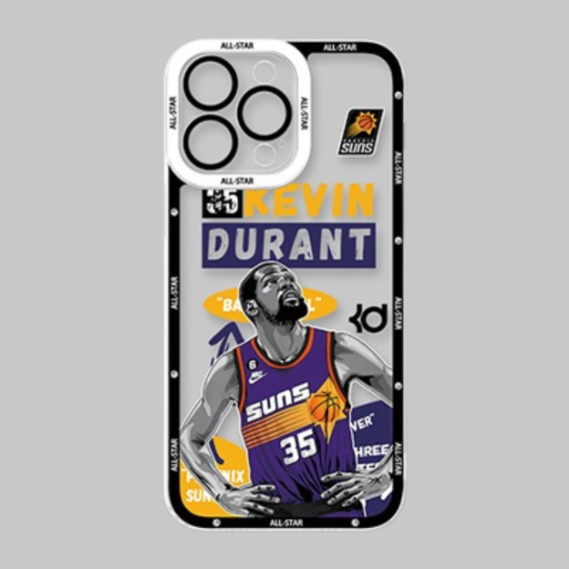 NBA球星透明防摔軟殼-CASEZONE
