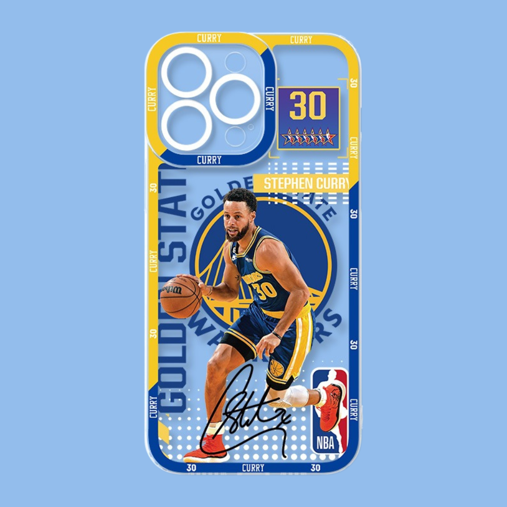 NBA球星透明防摔軟殼-CASEZONE