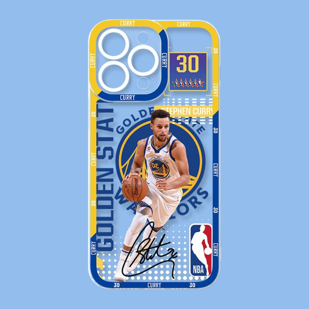 NBA球星透明防摔軟殼-CASEZONE