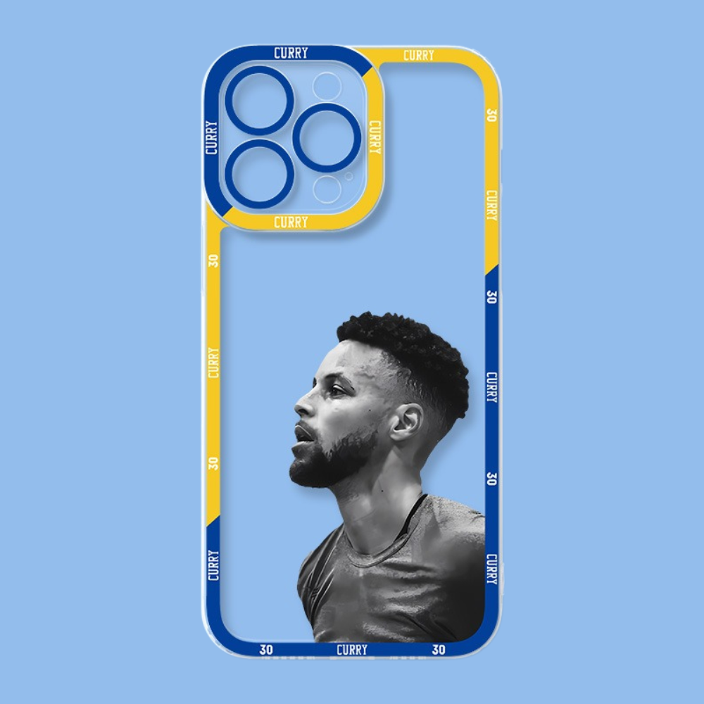 NBA球星透明防摔軟殼-CASEZONE