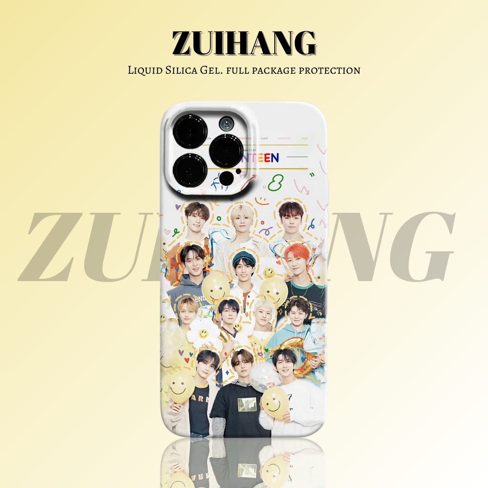 Seventeen高清彩繪全包防摔菲林殼-CASEZONE