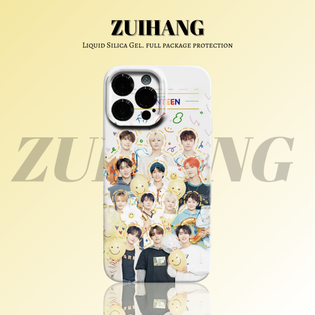 Seventeen高清彩繪全包防摔菲林殼-CASEZONE