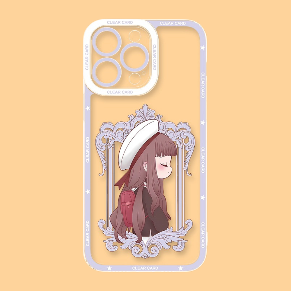 魔卡少女櫻天使眼透明防摔軟殼