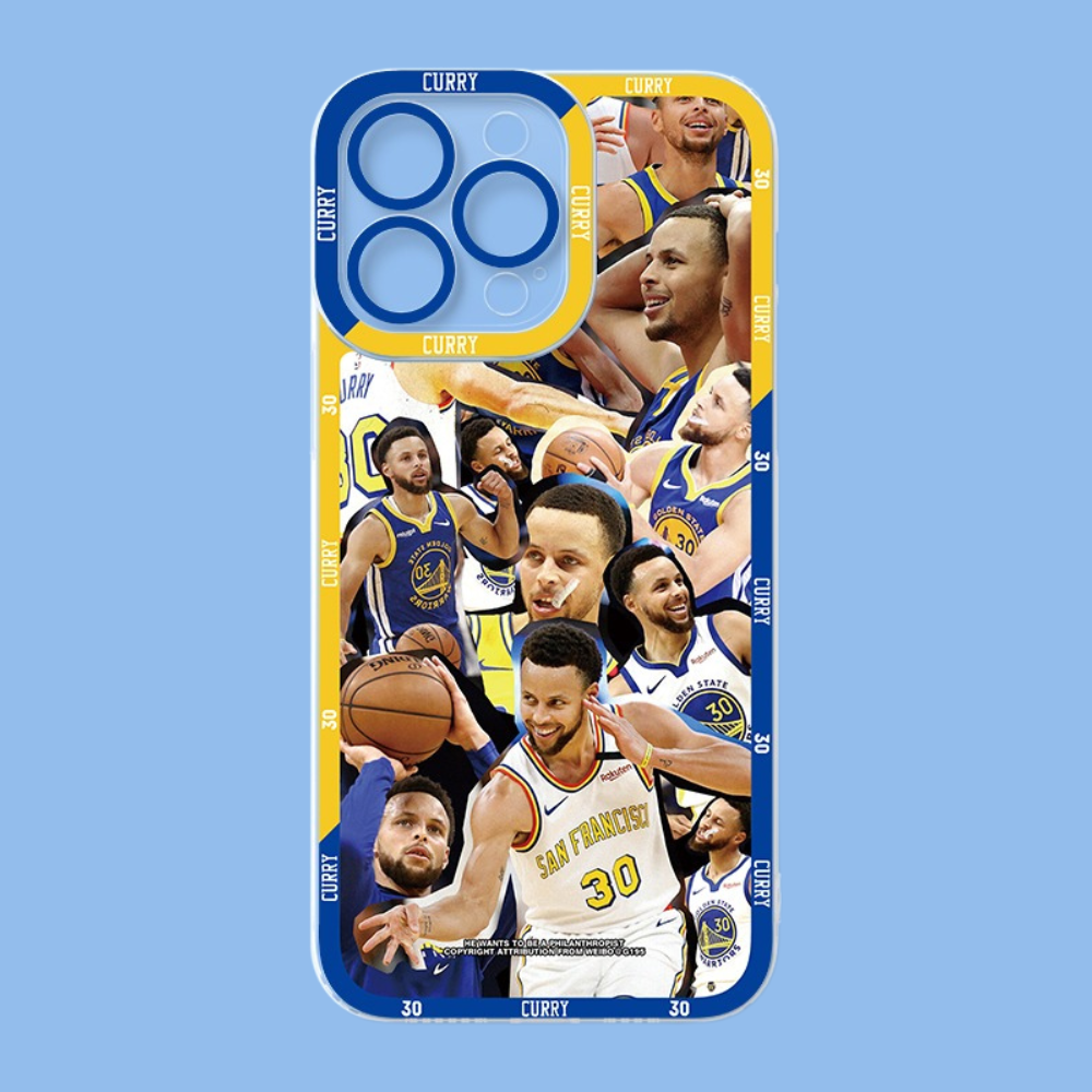 NBA球星透明防摔軟殼-CASEZONE