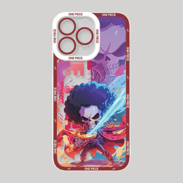 Q版海賊王透明防摔軟殼-CASEZONE