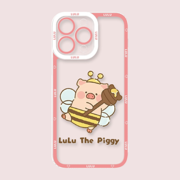 罐頭豬LuLu天使眼透明防摔軟殼-ZUIHANG SHOP