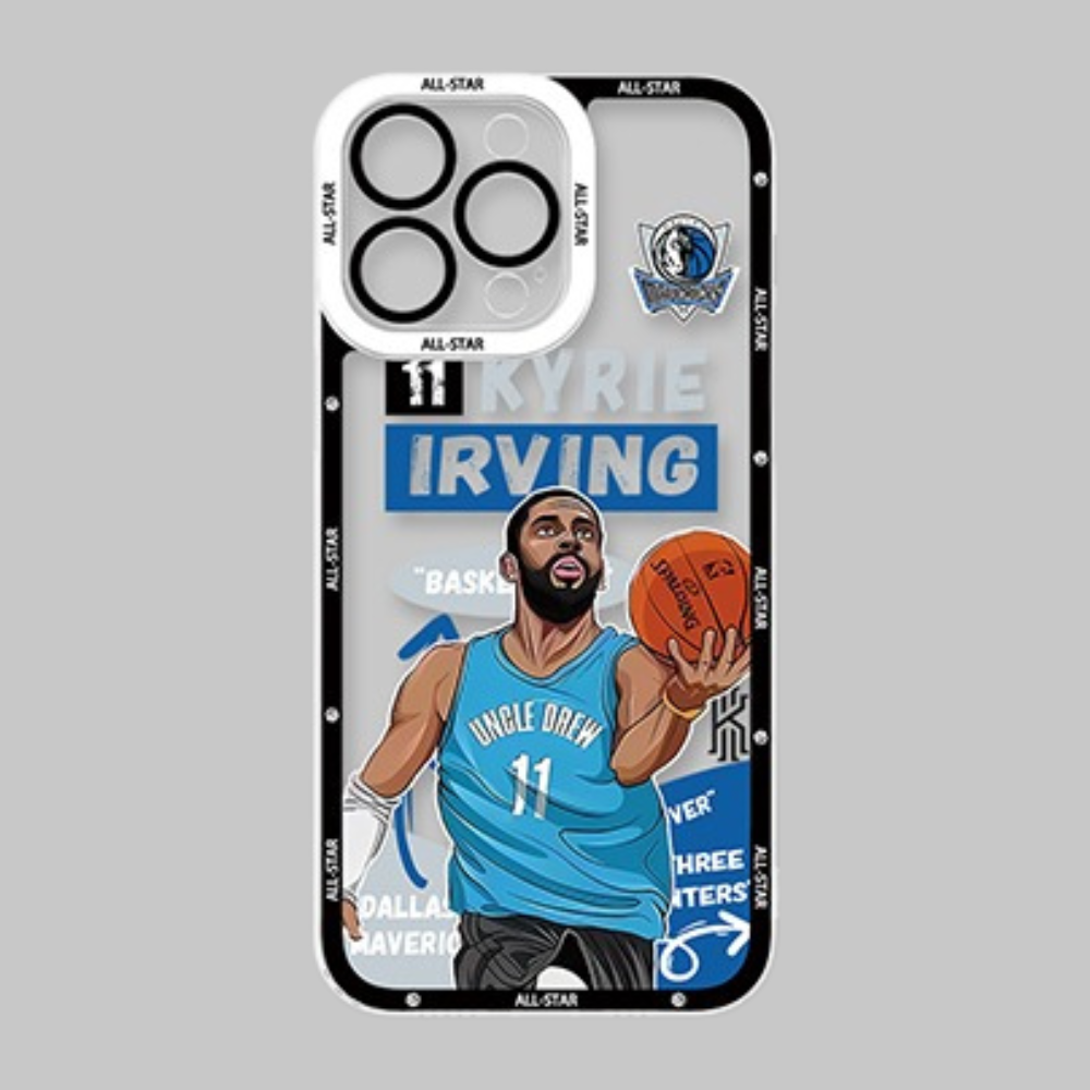NBA球星透明防摔軟殼-CASEZONE