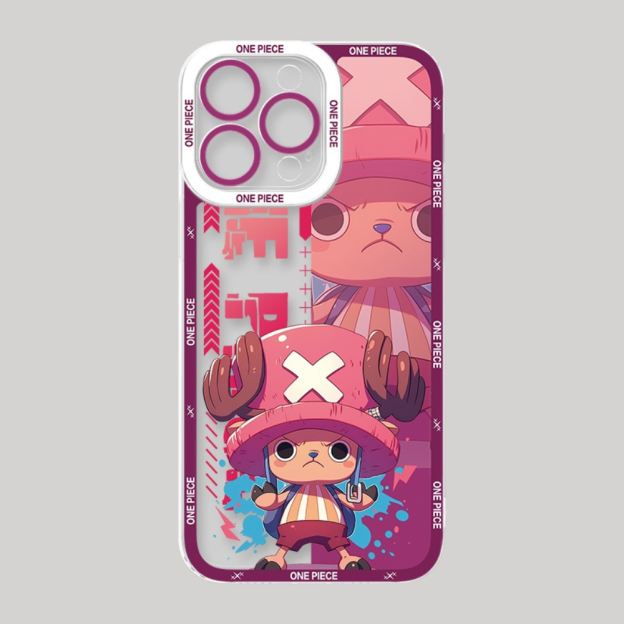 Q版海賊王透明防摔軟殼-CASEZONE