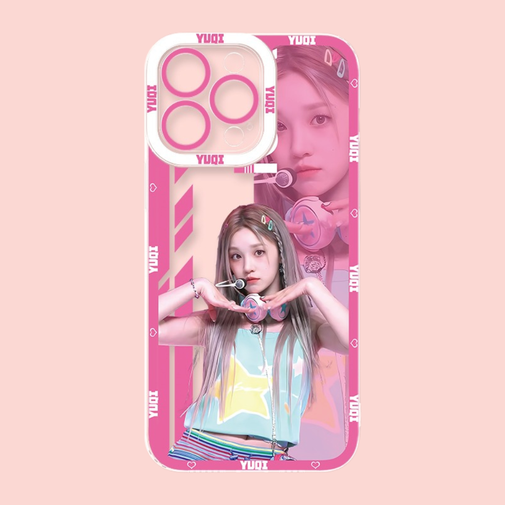 (G)I-DLE透明防摔手機殼-CASEZONE