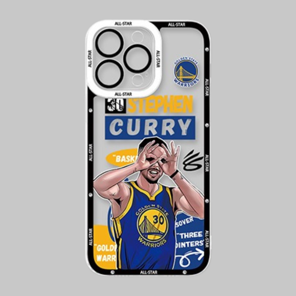 NBA球星透明防摔軟殼-CASEZONE