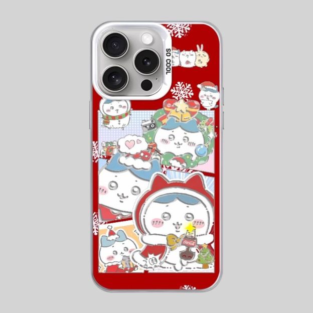 吉伊卡哇彩銀防摔手機殼-CASEZONE