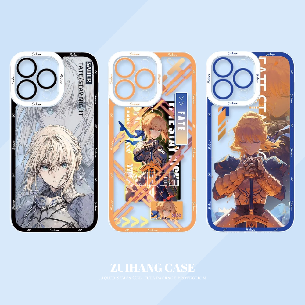 Fate/stay night透明防摔軟殼-CASEZONE