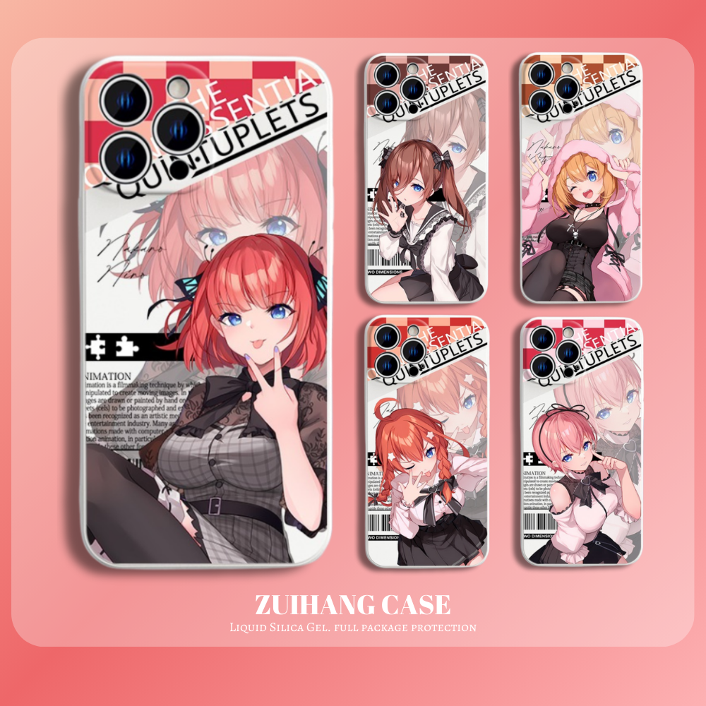 五等分的花嫁液態矽膠全包防摔軟殼-CASEZONE