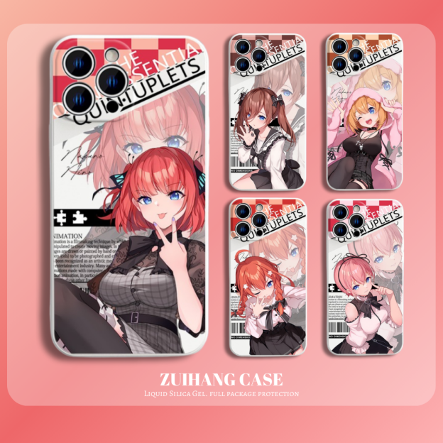 五等分的花嫁液態矽膠全包防摔軟殼-CASEZONE