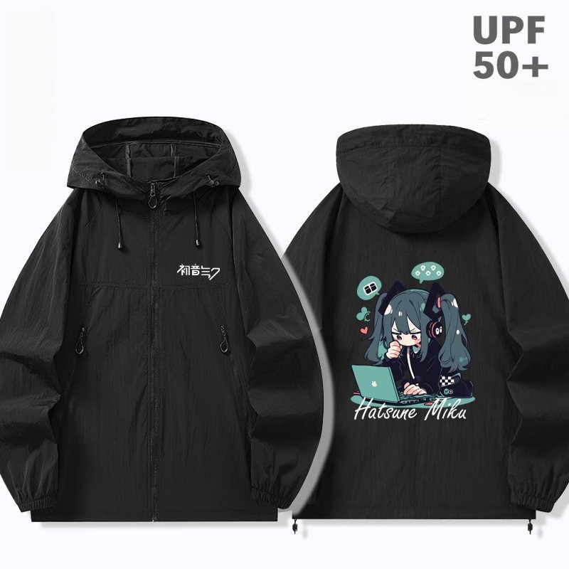 初音未來 男女輕薄透氣防曬服外套
