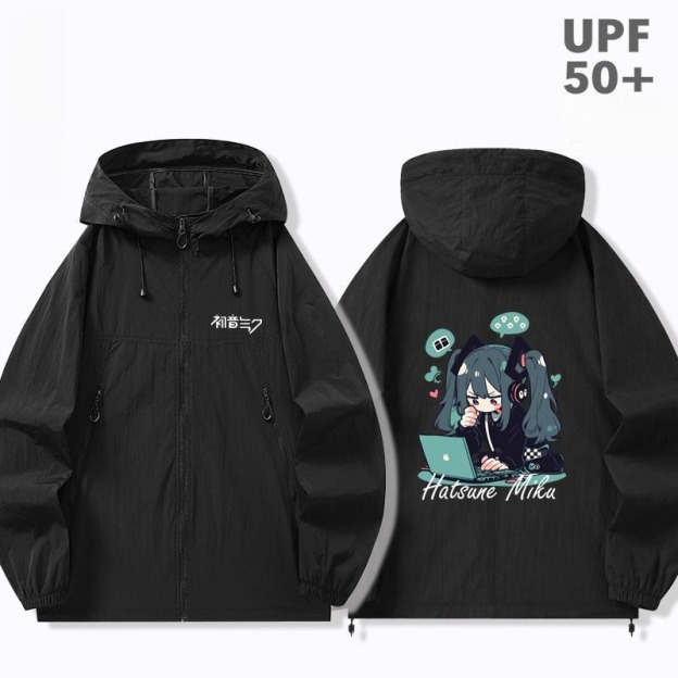 初音未來 男女輕薄透氣防曬服外套