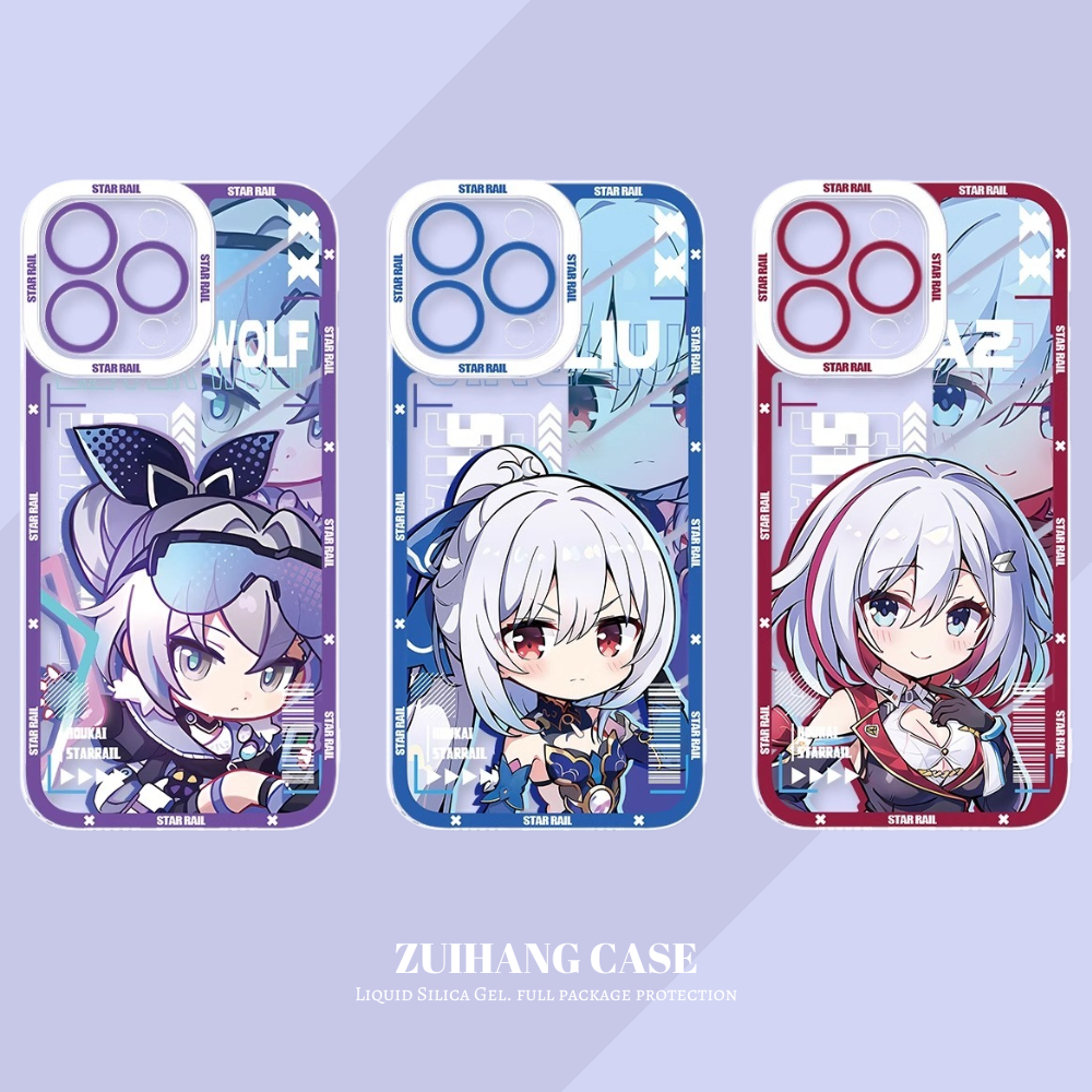 崩壞星穹鐵道透明防摔軟殼-CASEZONE