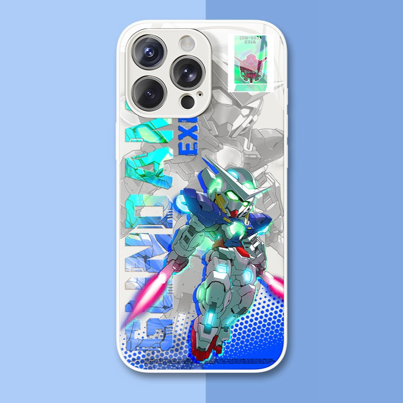 機動戰士鋼彈新款高清全包防摔玻璃殼-CASEZONE