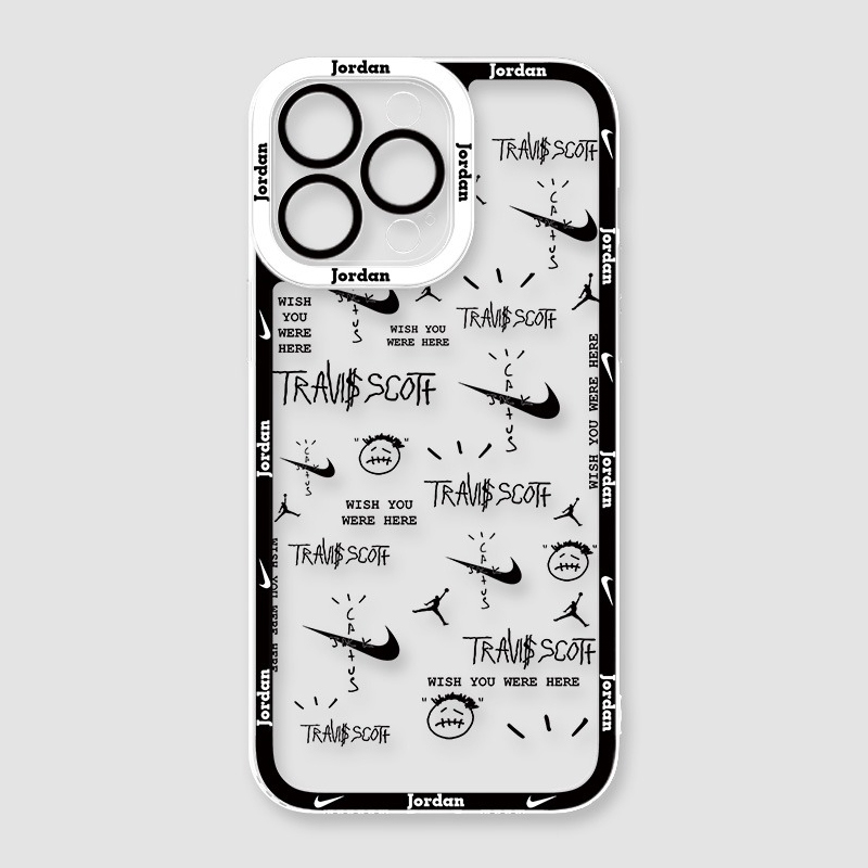 喬丹NBA籃球透明防摔軟殼-CASEZONE