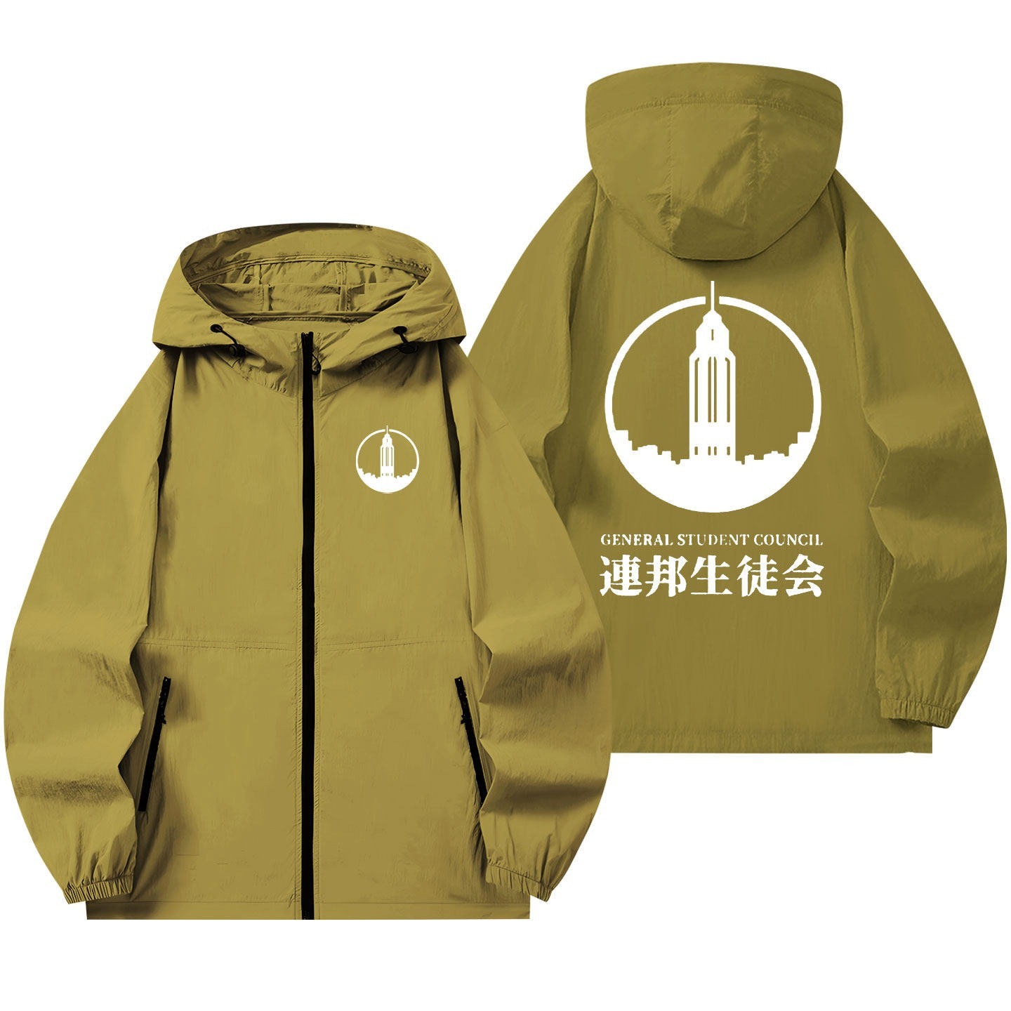 蔚藍檔案周邊 男女同款秋冬衝鋒衣