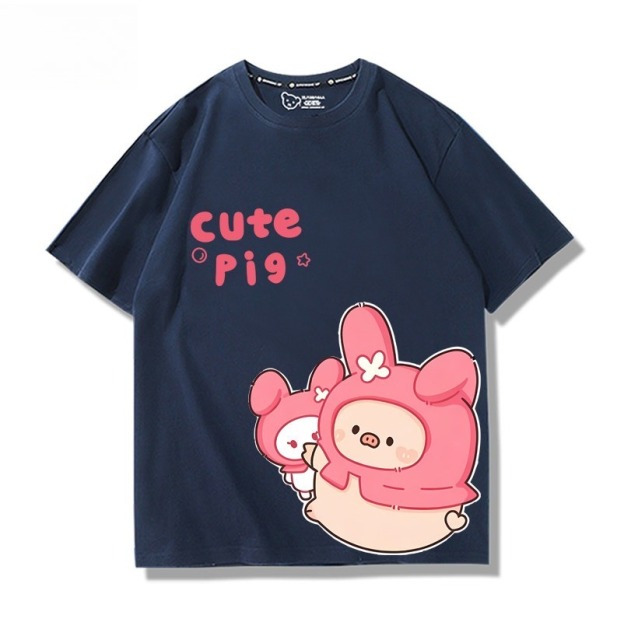 LULU豬X三麗鷗 印花短袖T恤