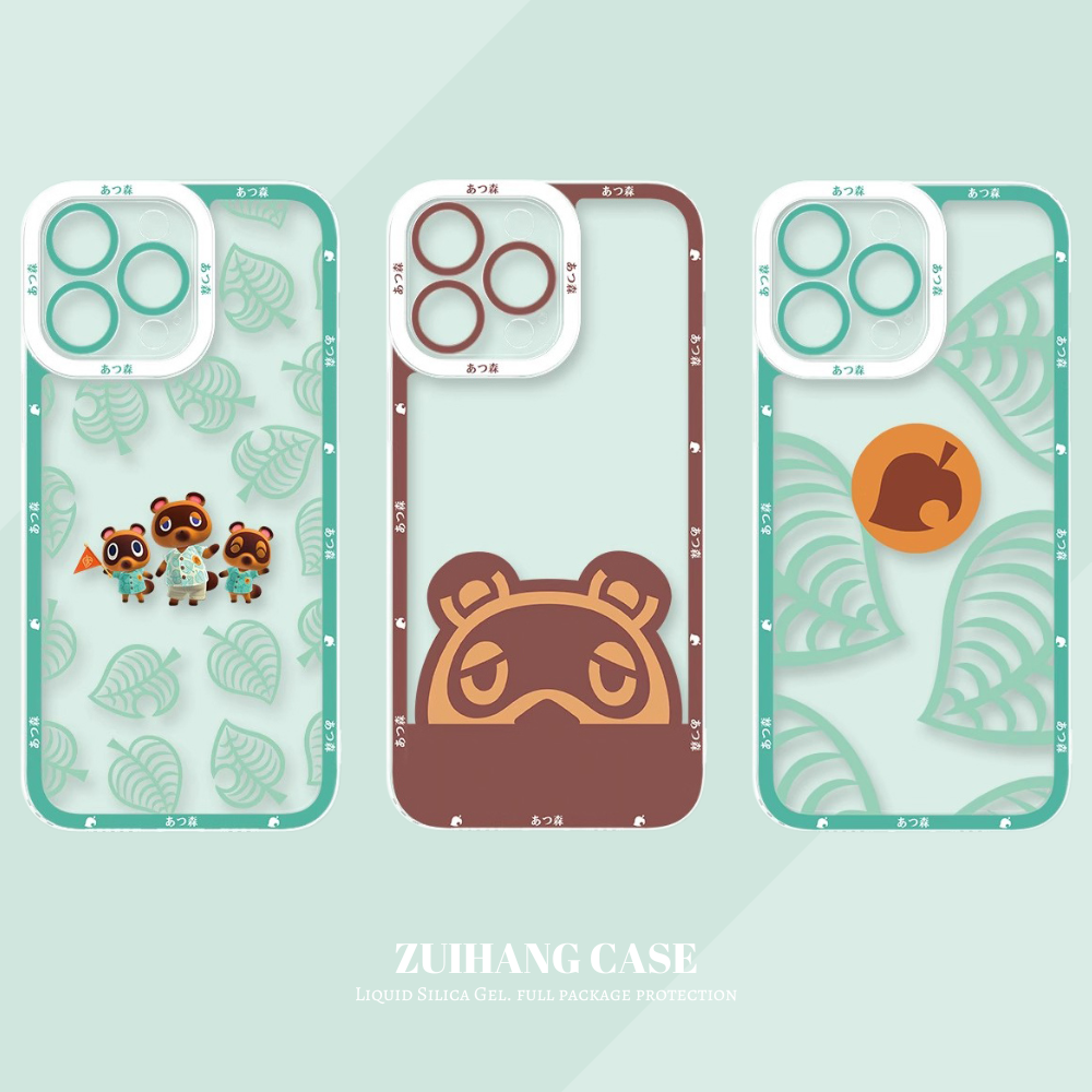 動物森友會透明防摔軟殼-CASEZONE