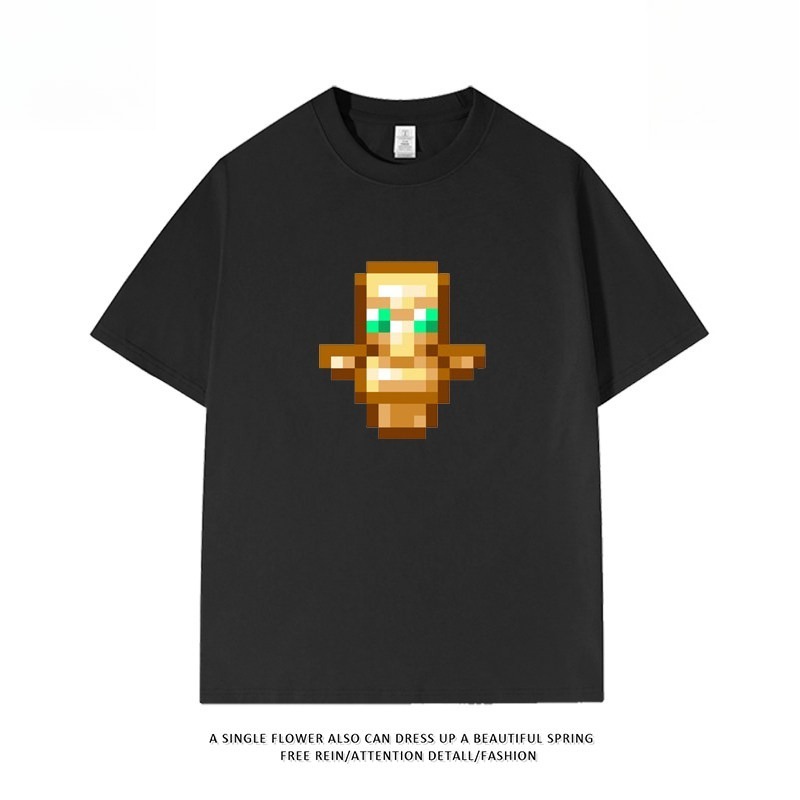 Minecraft不死圖騰 印花短袖T恤