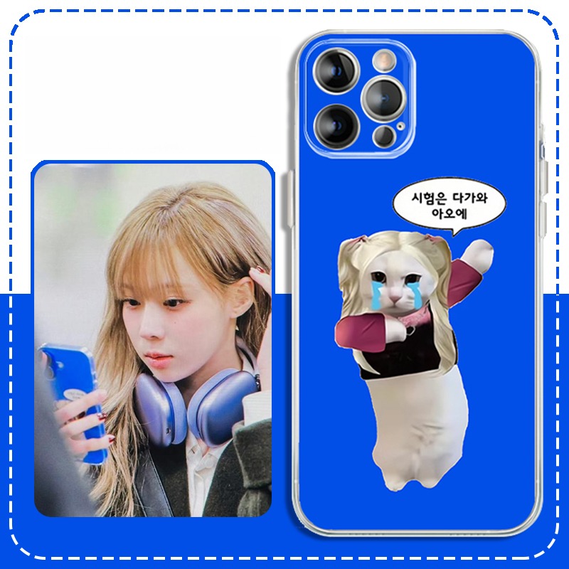 柳智敏winter高清彩繪全包防摔矽膠殼-CASEZONE