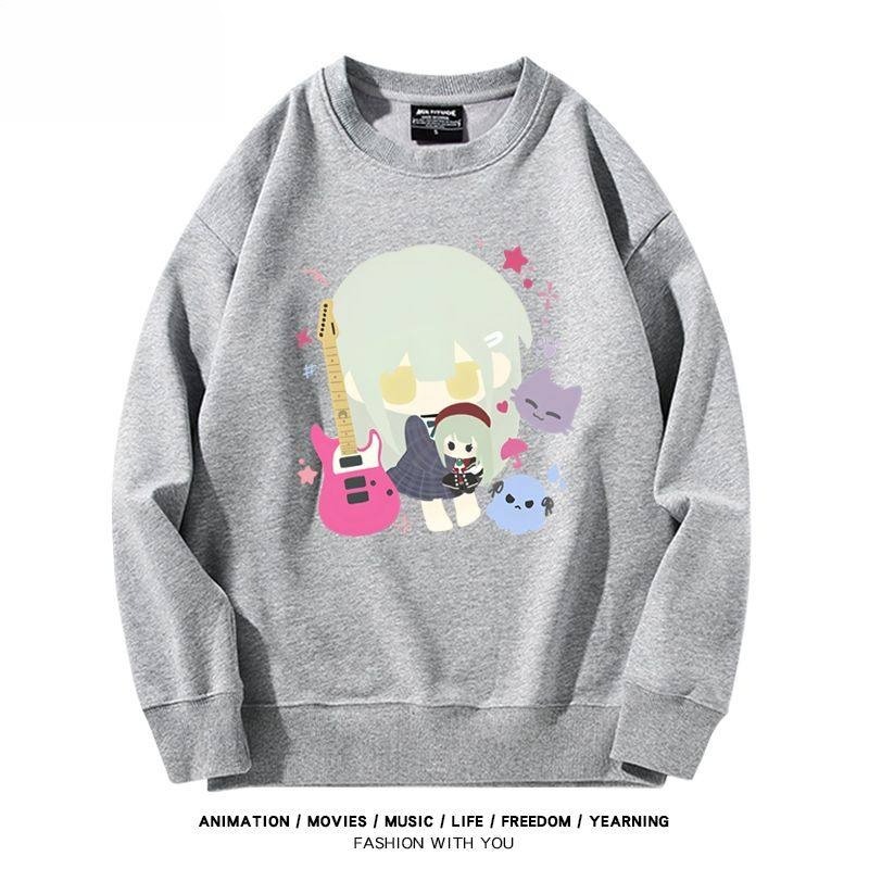 Mygo!AveMujica若葉睦 聯名親子情侶裝 圓領長袖