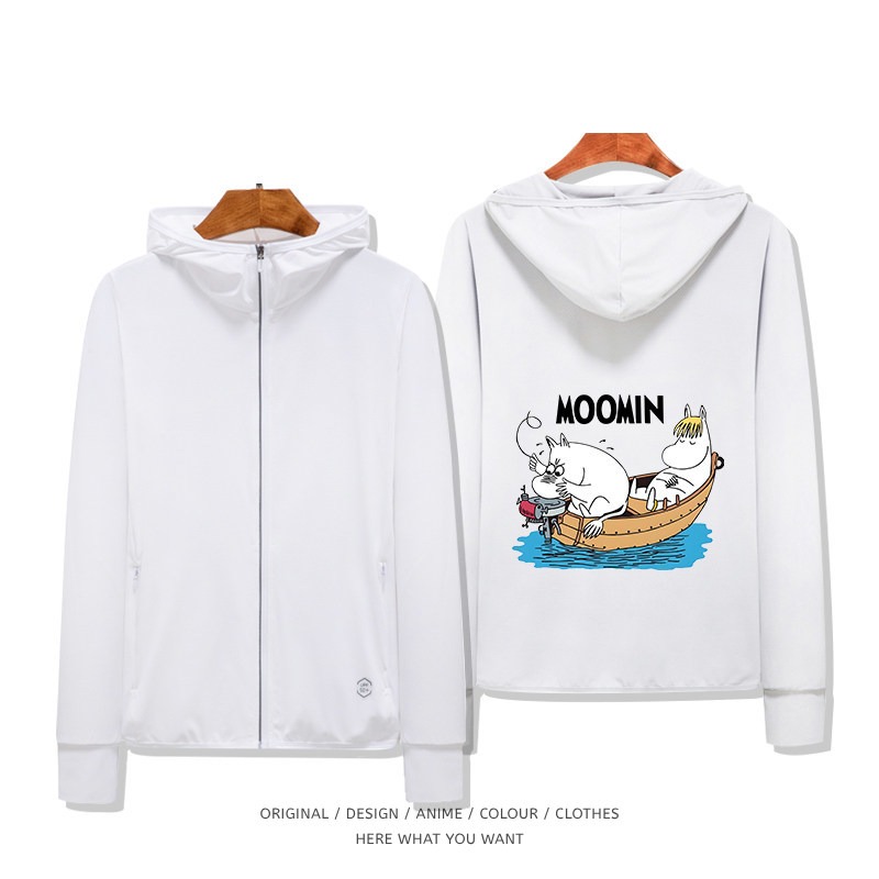 Moomin 嚕嚕米 夏季通勤冰絲速乾涼感防曬外套