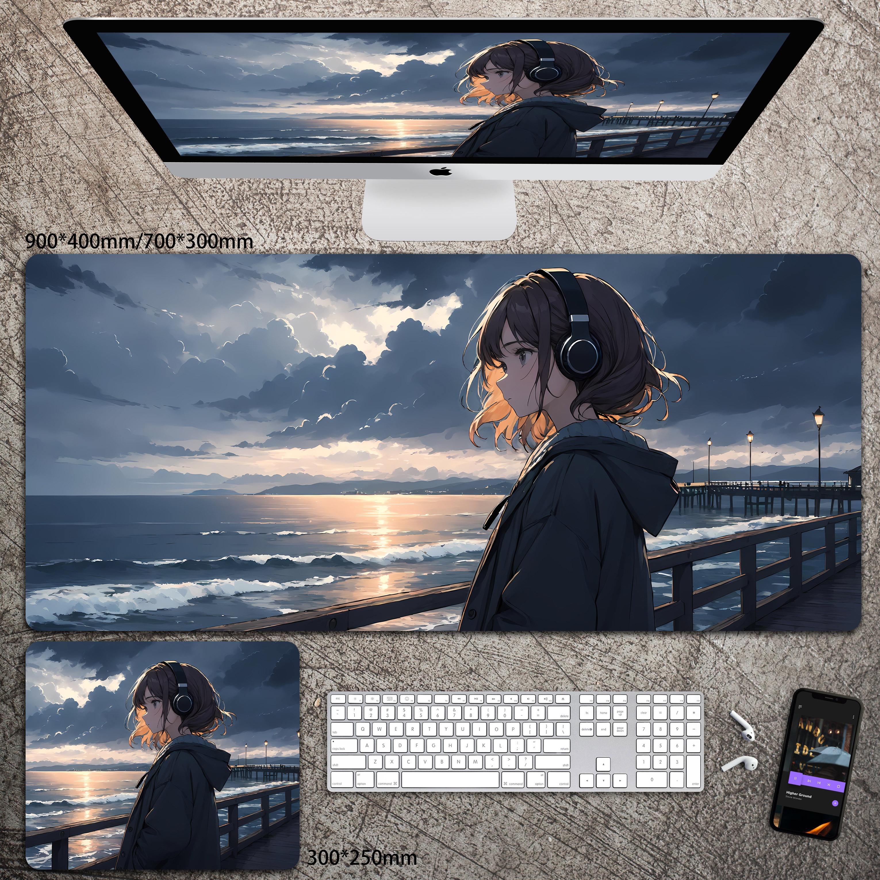 動漫系列 主題桌墊 布質滑鼠墊-CASEZONE