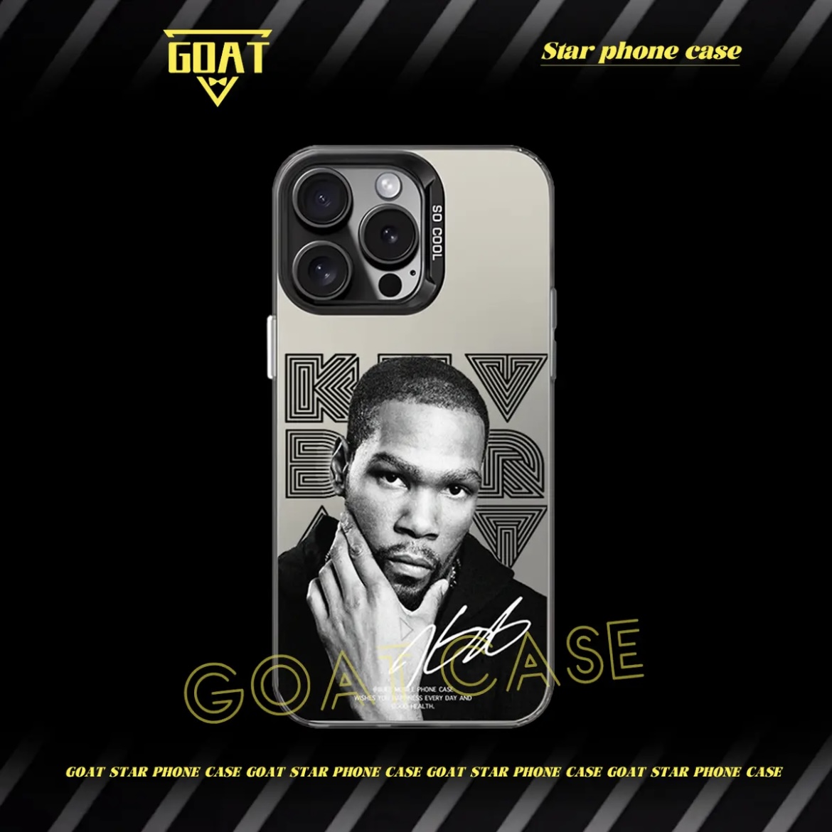 球星頭像｜彩銀球星手機殼-CASEZONE