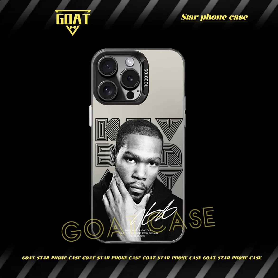 球星頭像｜彩銀球星手機殼-CASEZONE