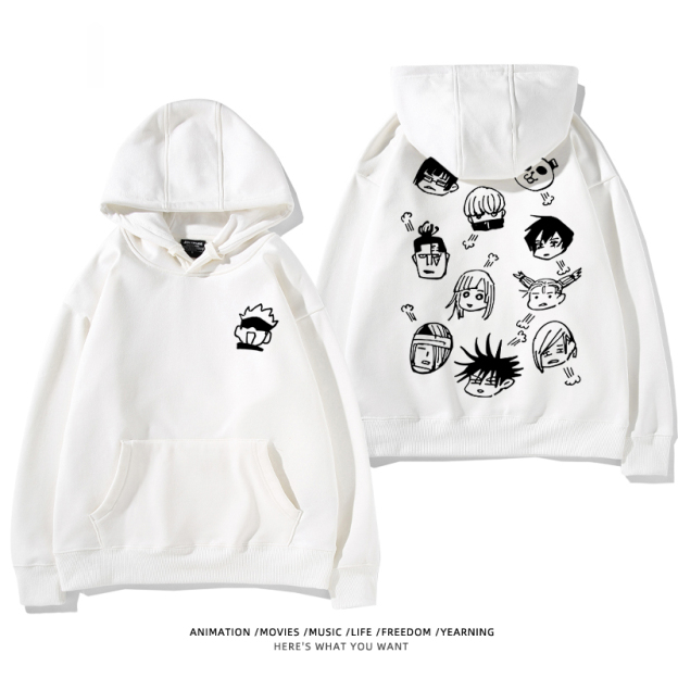 咒術迴戰新款 親子情侶男女款連帽衛衣-ZUIHANG SHOP