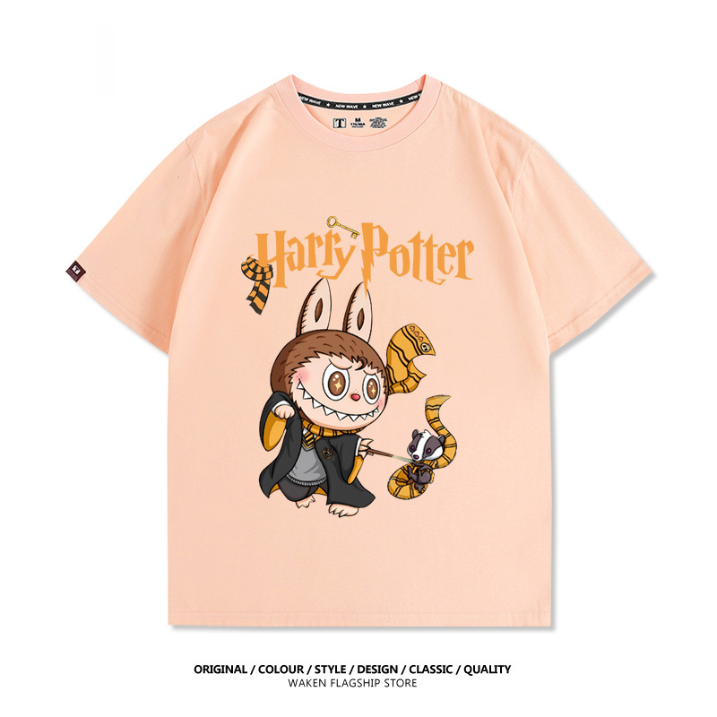 LabubuX哈利波特 印花短袖T恤-CASEZONE