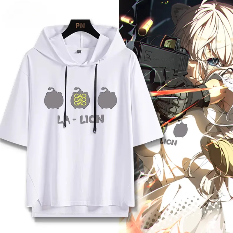Vtuber Hololive新款 親子情侶男女款連帽短袖T恤