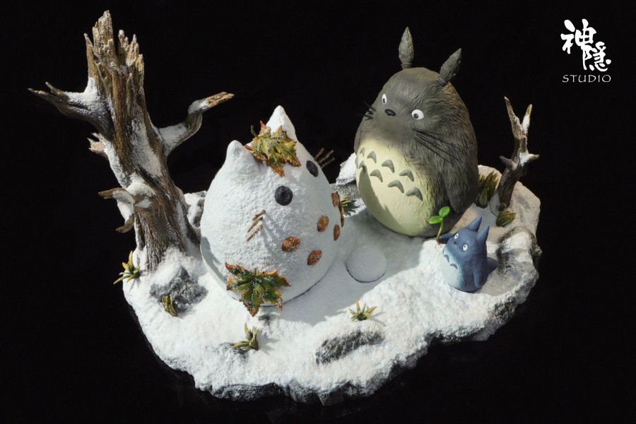 【預購】神隱工作室 遇見系列龍貓 雪地中的嬉戲