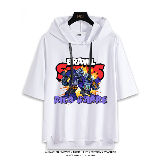 荒野亂鬥 連帽短袖T恤